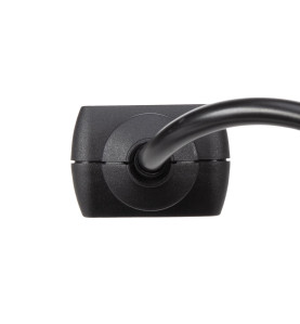 BLOC MULTIPRISE, 4 PRISES - CÂBLE DE 1.5 m - NOIR - TERRE FRANÇAISE - 