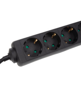BLOC MULTIPRISES 4 PRISES AVEC GAINE RÉTRACTILE - 3G1.5 - CÂBLE DE 1.5