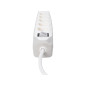 BLOC MULTIPRISE AVEC INTERRUPTEUR - 5 PRISES - 2 PORTS USB - CÂBLE DE 1.5 m - GRIS/BLANC - SCHUKO