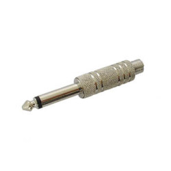 JACK MALE 6.35mm MONO NICKELE - Velleman