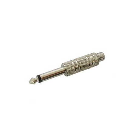 JACK MALE 6.35mm MONO NICKELE - Velleman