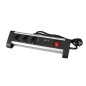 MULTIPRISE DE TABLE - 3 PRISES - 2 PORTS USB - 2.4 A - TERRE ALLEMANDE MULTIPRISE DE TABLE - 3 PRISES - 2 PORTS USB - 2.4 A - TERRE ALLEMANDE