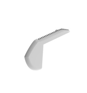 CAPUCHON EN ABS POUR ALU-STAIR - DROITE - GRIS - Velleman