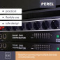 BLOC MULTIPRISE - 8 PRISES - TERRE ALLEMANDE - POUR RACK 19"