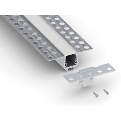 Embout pour profilé de plaque de plâtre RSL15 US, sans trou de câble -