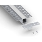 Embout pour profilé de plaque de plâtre RSL15 US, sans trou de câble - 1 pc