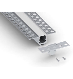 Embout pour profilé de plaque de plâtre RSL15 US, sans trou de câble -