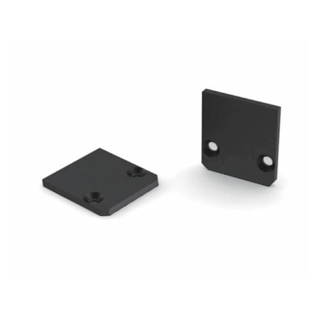 CAPUCHON DE TERMINAISON POUR PROFILÉ LED SL15FL - SANS TROU DE CÂBLE -
