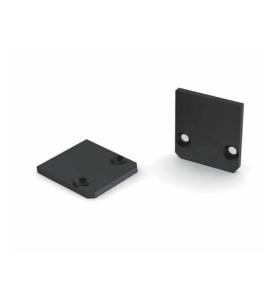 CAPUCHON DE TERMINAISON POUR PROFILÉ LED SL15FL - SANS TROU DE CÂBLE -