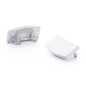CAPUCHON EN ALUMINIUM POUR PROFILÉ POUR RUBAN LED SLIMLINE 7 mm - SANS PRÉ-PERÇAGE - ARGENT