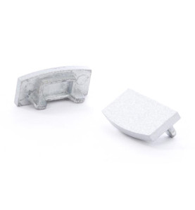 CAPUCHON EN ALUMINIUM POUR PROFILÉ POUR RUBAN LED SLIMLINE 7 mm - SANS