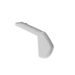 CAPUCHON EN ABS POUR ALU-STAIR - GAUCHE - GRIS - Velleman