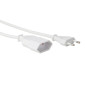 RALLONGE - 1.8 m - BLANC - 2G0.75 - CEE 7/16 "FICHE EURO"+ C7