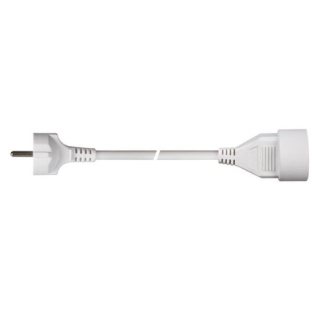 RALLONGE - 3 m - BLANC - 3G1.5 - TERRE FRANÇAISE