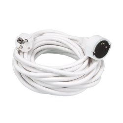 RALLONGE 3 m - BLANC - 3G1.5 - TERRE ALLEMANDE