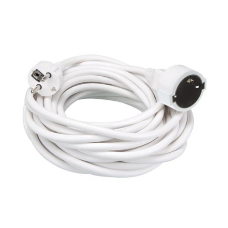 RALLONGE 3 m - BLANC - 3G1.5 - TERRE ALLEMANDE