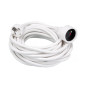 RALLONGE - 10 m - BLANC - 3G1.5 - TERRE FRANÇAISE RALLONGE - 10 m - BLANC - 3G1.5 - TERRE FRANÇAISE