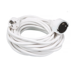 RALLONGE 10 m - BLANC - 3G1.5 - TERRE ALLEMANDE - PRL