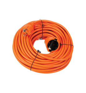 RALLONGE - 20 m - ORANGE - 3G1.5 - TERRE ALLEMANDE - PRL