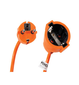 RALLONGE - 20 m - ORANGE - 3G1.5 - TERRE ALLEMANDE - PRL