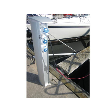 CÂBLE ADAPTATEUR AVEC FICHE MÂLE VERS FICHE CEE - TERRE FRANÇAISE - H07RN-F 3G2.5 - 0.4 m