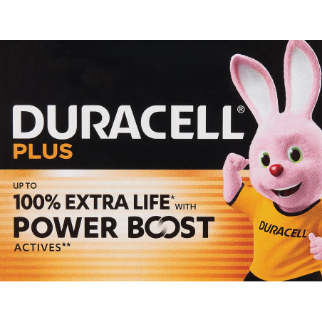 Duracell - Pile Alcaline Plus 1.5 V AA MN2400 BL4 - 4 pcs