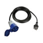 CÂBLE ADAPTATEUR AVEC FICHE SCHUKO VERS PRISE CEE - 3 m