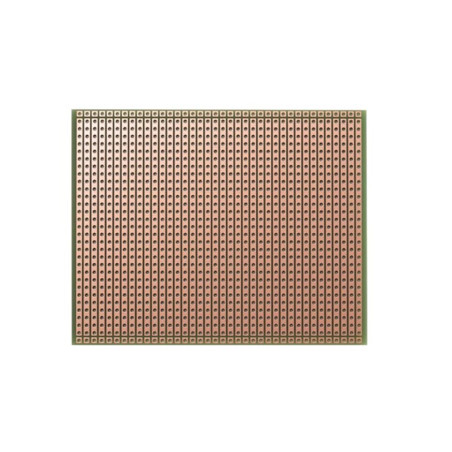 EUROCARD A BANDE CUIVREE - 100x80mm - FR4 (1pc/bl) - Velleman