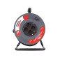 ENROULEUR 50 m - 3G1.5 - 4 PRISES - PRISE ALLEMANDE