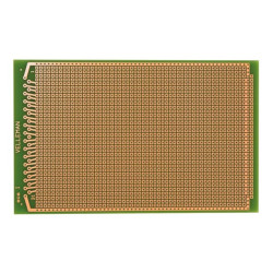 EUROCARD PASTILLE 1 TROU - 100x160mm - FR4 (1pc/bl) - Velleman