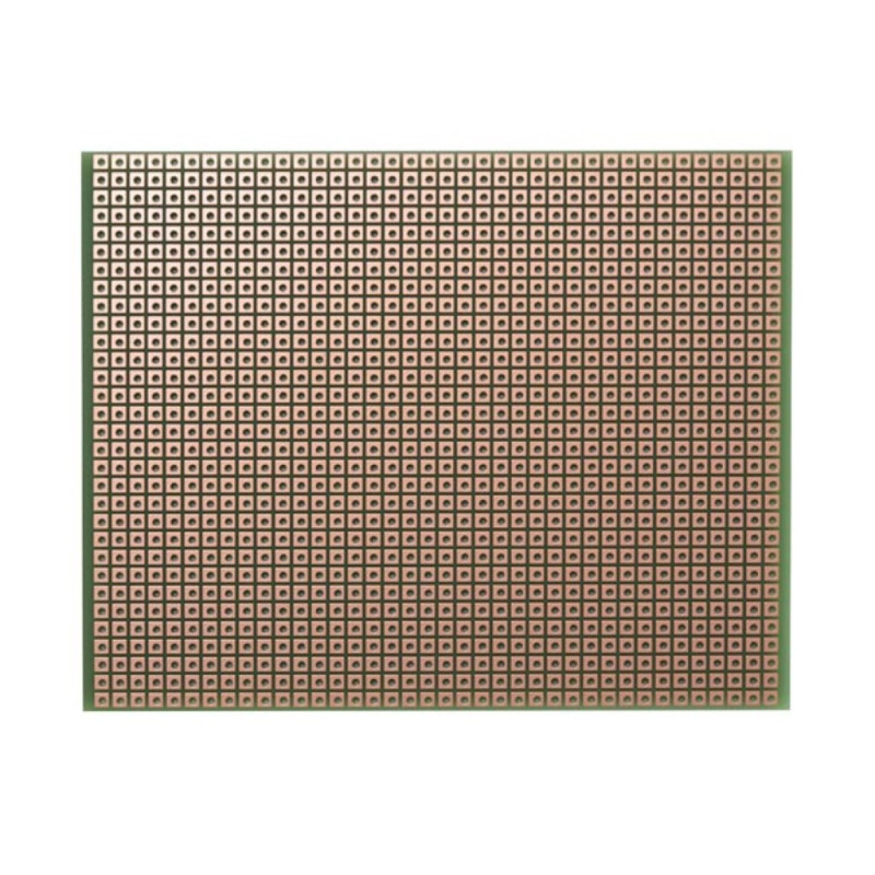 EUROCARD PASTILLE 1 TROU -100x80mm - FR4 (1pc/bl)