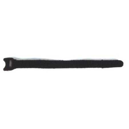 COLLIERS DE SERRAGE À FERMETURE AUTO-AGRIPPANTE - NOIR - 12,5 x 205 mm