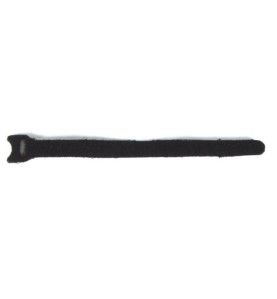 COLLIERS DE SERRAGE À FERMETURE AUTO-AGRIPPANTE - NOIR - 12,5 x 205 mm