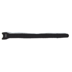 COLLIERS DE SERRAGE À FERMETURE AUTO-AGRIPPANTE - NOIR - 12.5 x 300 mm