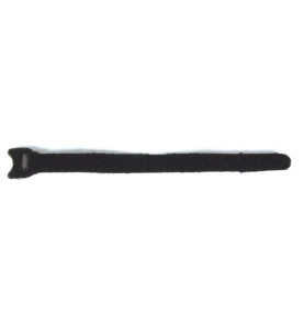 COLLIERS DE SERRAGE À FERMETURE AUTO-AGRIPPANTE - NOIR - 12.5 x 300 mm