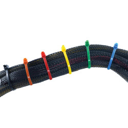 JEU DE SERRE-CÂBLES EN NYLON - DIFFÉRENTES COULEURS (300 pcs)