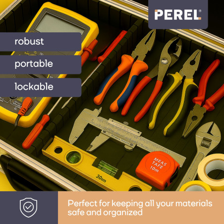 Valise à Outils en Aluminium - 425 x 305 x 125 mm - 16,2 L
