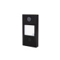 Sonnette vidéo professionnelle IP métal 1 bouton - Noir - PoE Sonnette vidéo professionnelle IP métal 1 bouton - Noir - PoE