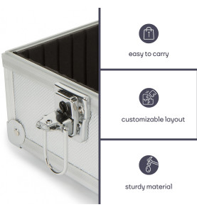 Valise à Outils en Aluminium - 425 x 305 x 125 mm - 16,2 L - PRL