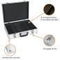Valise à Outils en Aluminium - 425 x 305 x 125 mm - 16,2 L