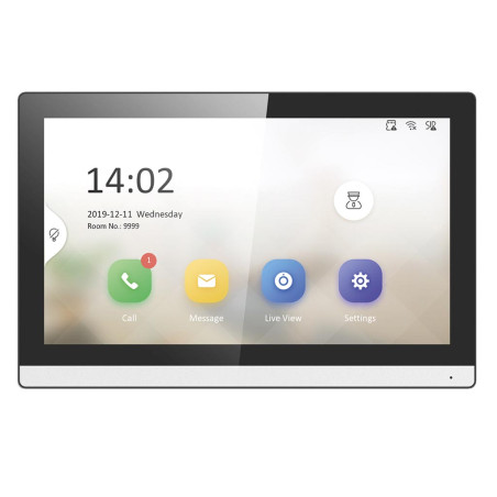 IP professional 7" indoor touchscreen station- PoE - Velleman