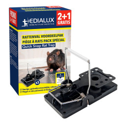 Piège à rats Quicksnap, promopack 2+1 pcs - PRL