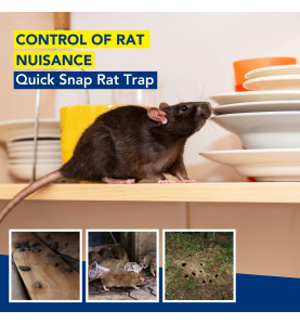 Piège à rats Quicksnap, promopack 2+1 pcs - PRL