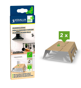 Green Choice - piège à poissons d'argent, 2 pièces - PRL