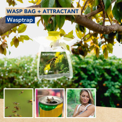 Sac à guêpes + appât à guêpes, 250ml
