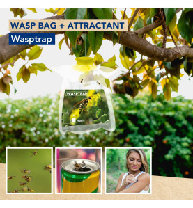 Sac à guêpes + appât à guêpes, 250ml - PRL