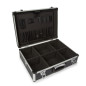 Valise à Outils en Aluminium - 455 x 330 x 152 mm - 22,8 L - Noir