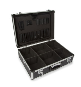 Valise à Outils en Aluminium - 455 x 330 x 152 mm - 22,8 L - Noir - PR