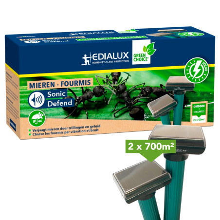 Sonic Defend - fourmis, solaire, max. 2 x 400m² - PRL