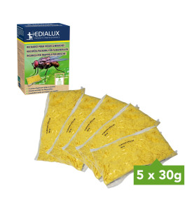 Recharge pour pièges à mouches, 5 x 30g - PRL